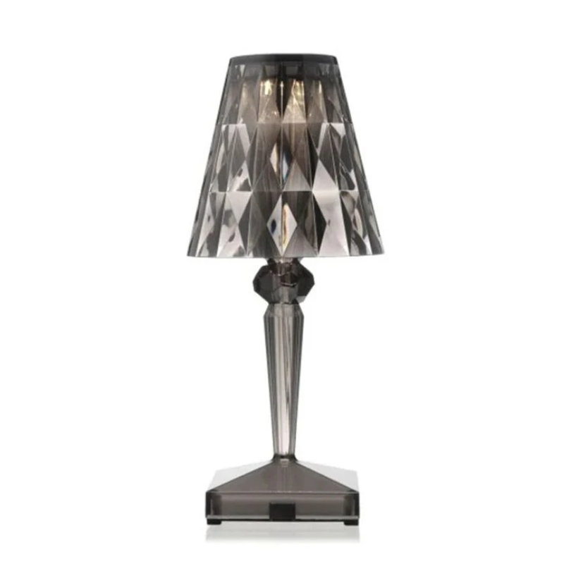 Chic bordslampa i kristalldesign – CrystalLuxe