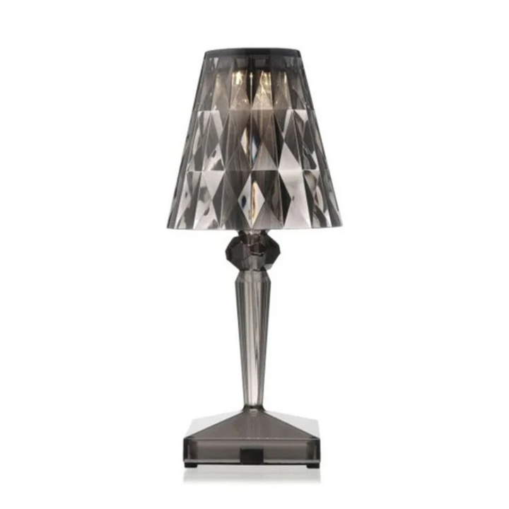 Chic bordslampa i kristalldesign – CrystalLuxe