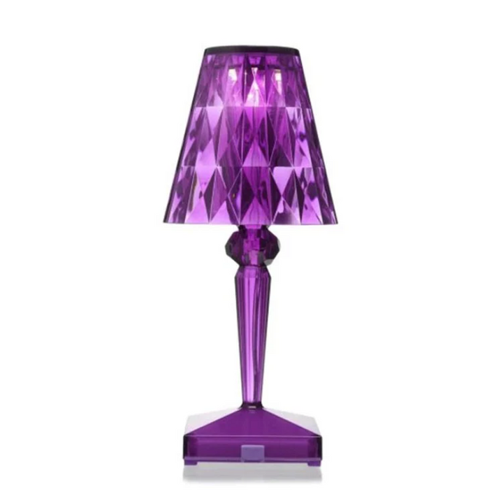 Chic bordslampa i kristalldesign – CrystalLuxe