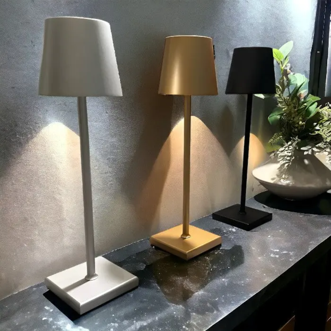 Multifunktionell sladdlös laddningsbar bordslampa - NordicAura