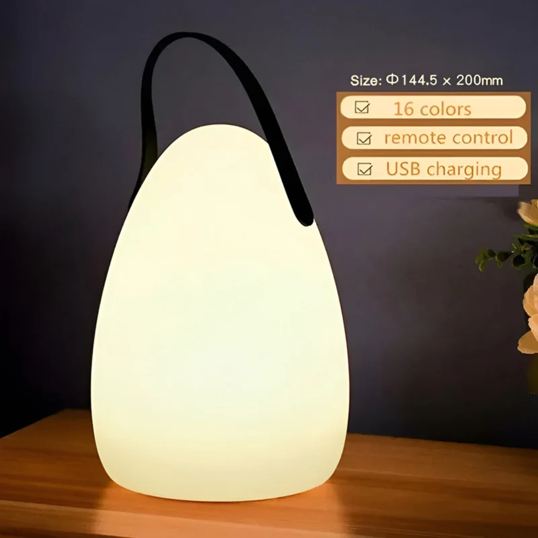 Bärbar vattentät trådlös bordslampa - RadianceFlex