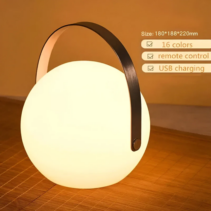 Bärbar vattentät trådlös bordslampa - RadianceFlex