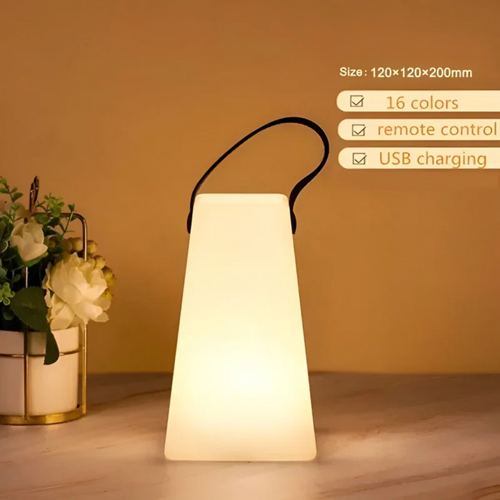 Bärbar vattentät trådlös bordslampa - RadianceFlex
