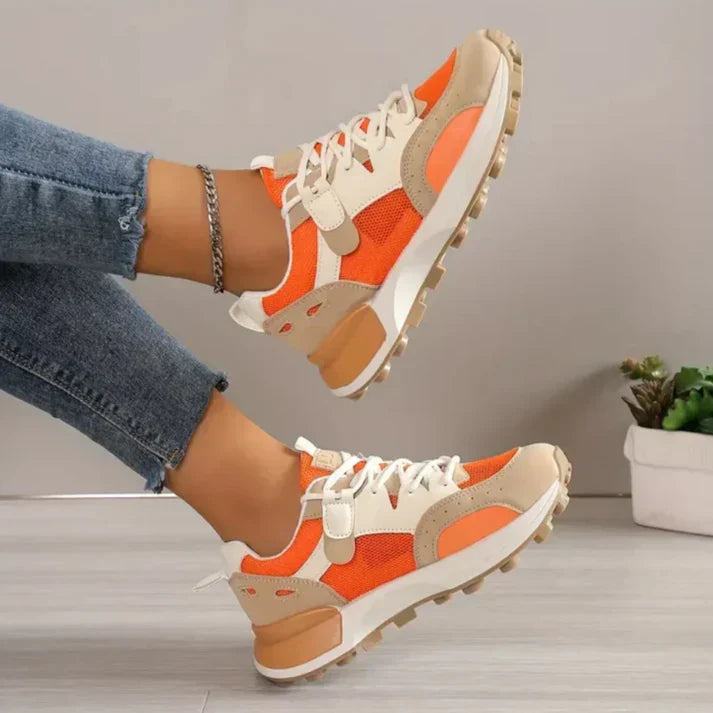 Colour block-sneakers för dam - Nadine