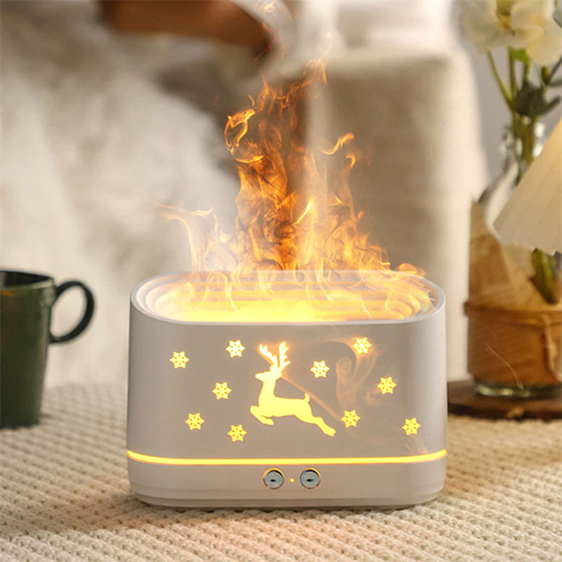 Jul-flamdiffusor med ren, nattlampa och luftfuktare