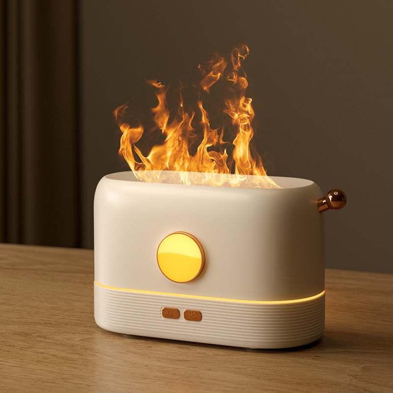 Kompakt flamdiffusor via USB med vattentank på 200 ml
