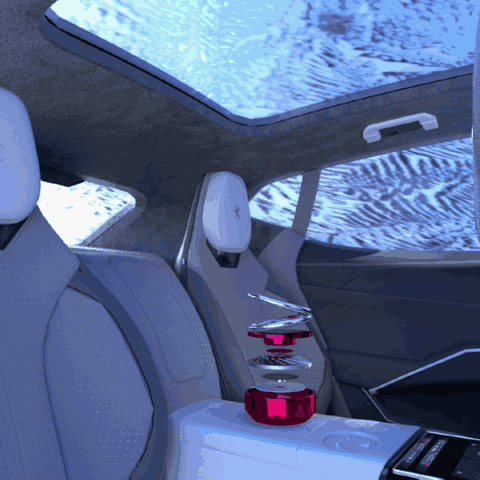 Soldriven rutvärmare för bilen mot is och imma