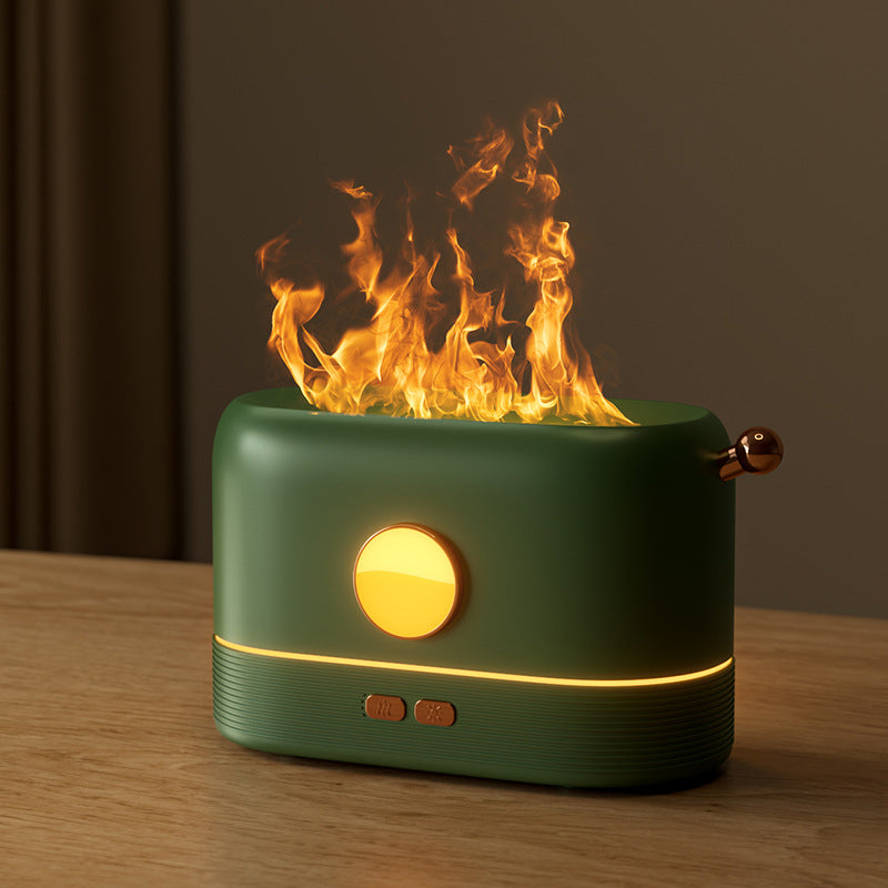 Kompakt flamdiffusor via USB med vattentank på 200 ml