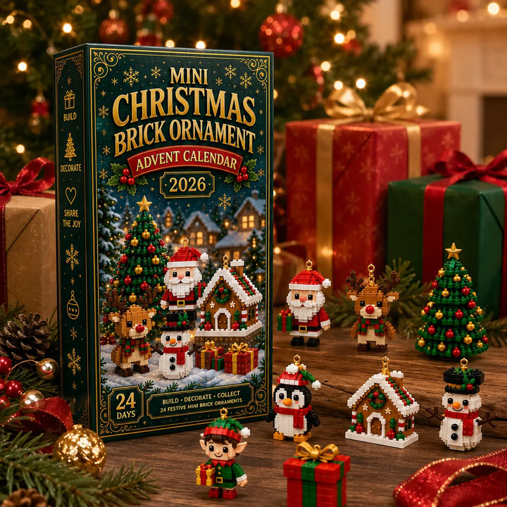 Julkalender med 24 minibyggsatser