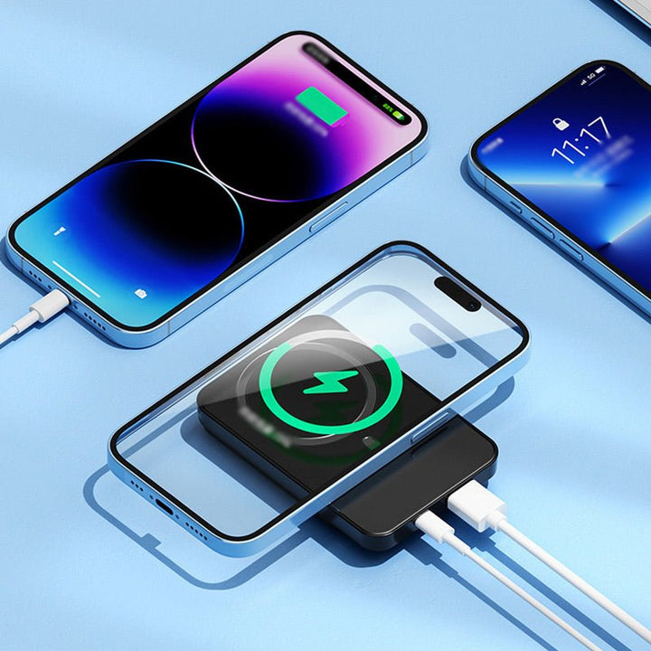Powerbank 20000mAh ultratunn - Kompakt laddare