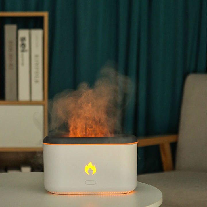 3D-flamluftfuktare med tank på 300 ml och USB-C