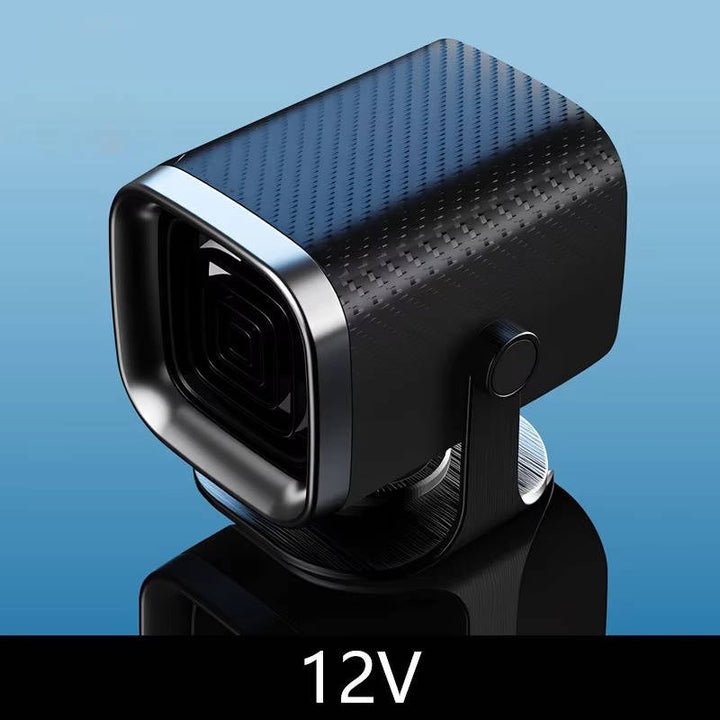 Keramisk bilvärmare 12V/24V med 360° rotation