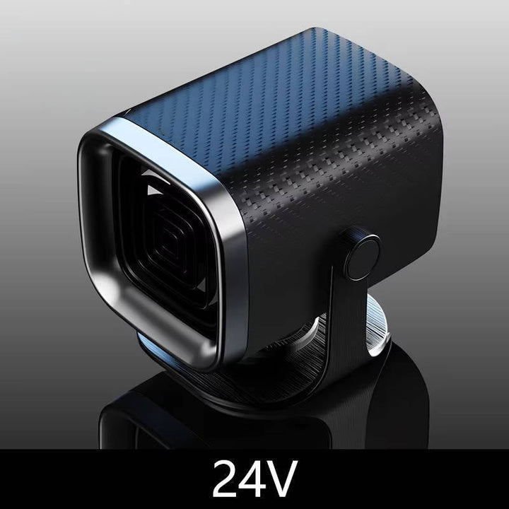 Keramisk bilvärmare 12V/24V med 360° rotation
