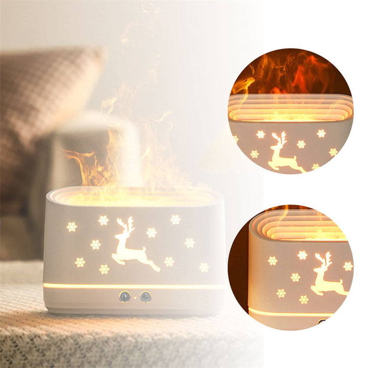 Jul-flamdiffusor med ren, nattlampa och luftfuktare