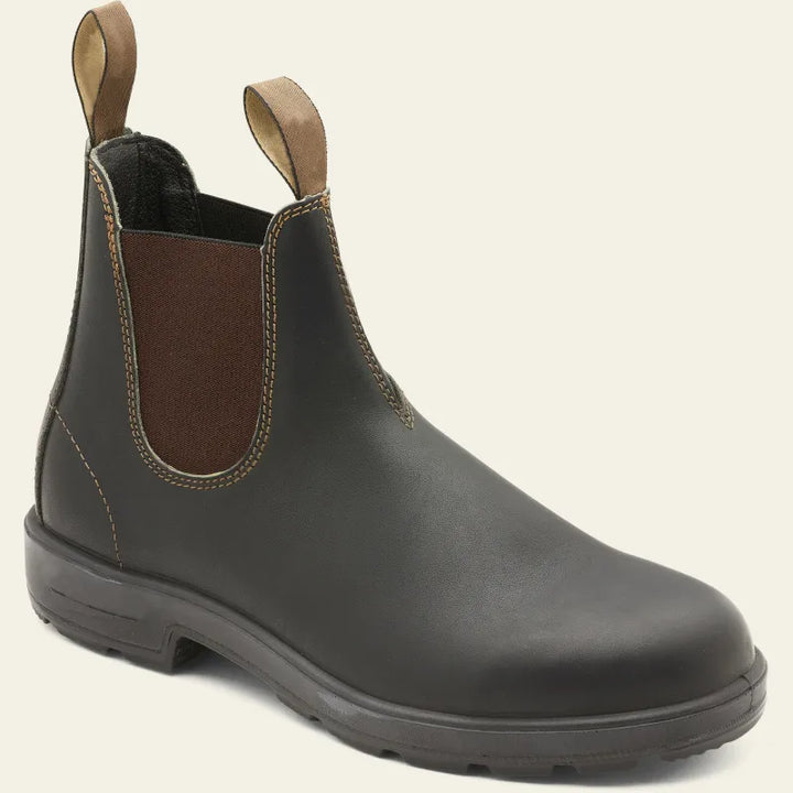 Vattentäta chelsea-boots för herr med slip-on-design – Renato