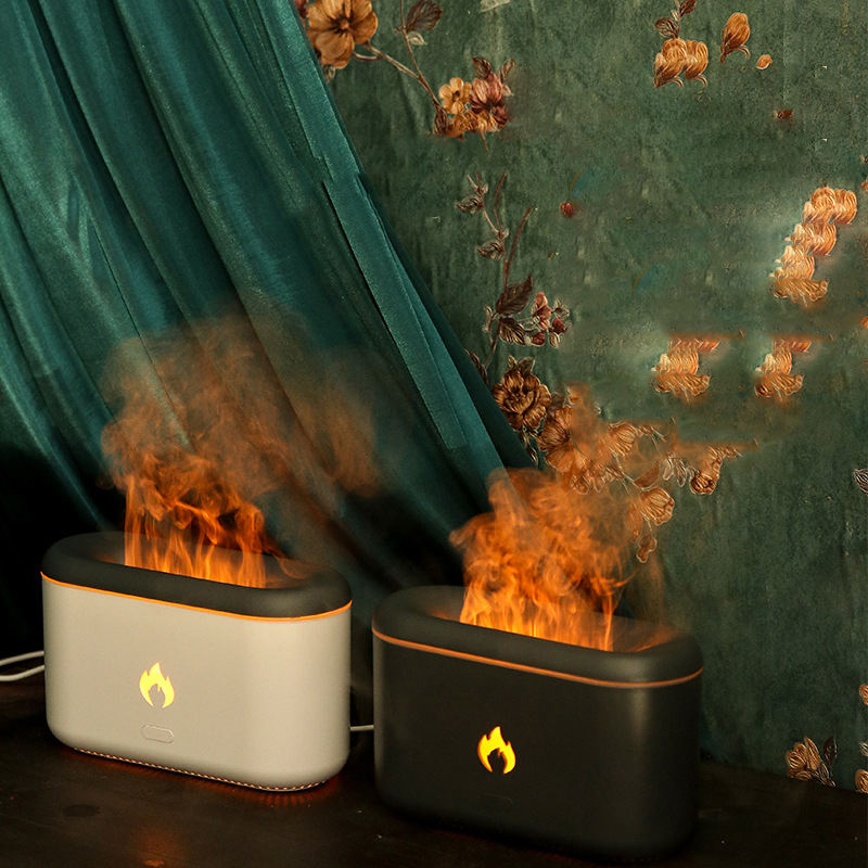 3D-flamluftfuktare med tank på 300 ml och USB-C