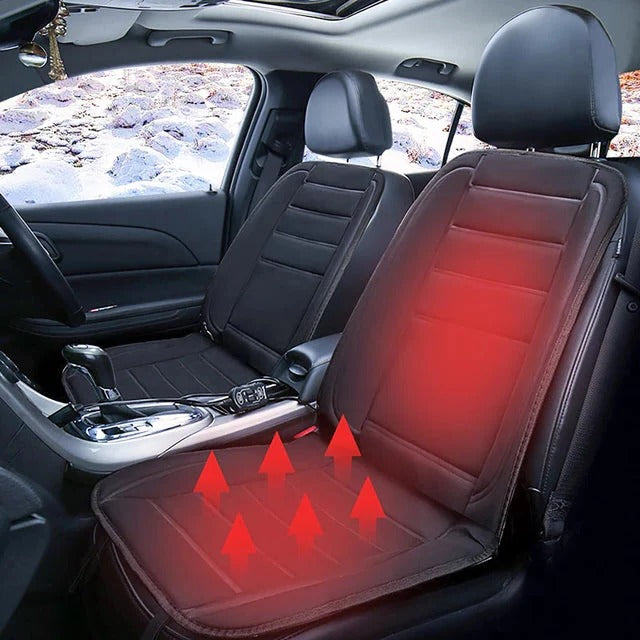 Uppvärmt sätesöverdrag för bilen 12V med reglerbar värme
