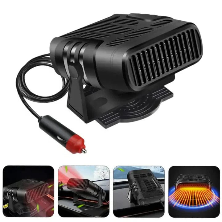 Bilvärmare och kylare 12V med 360° vridbar fot