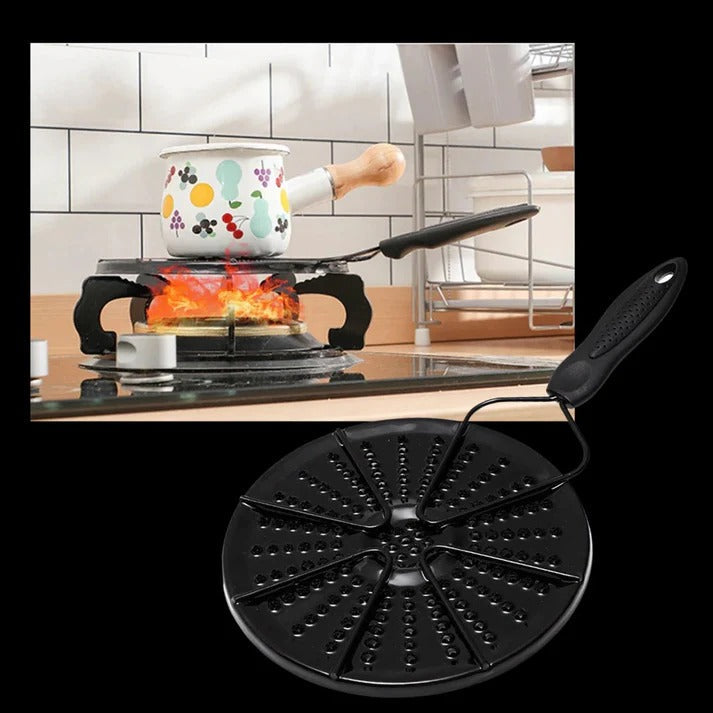 Värmespridare för spisen med jämn hetta