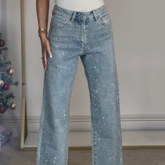 Slim fit-byxor dam – casual för vardagsbruk, med dragkedja och knappar
