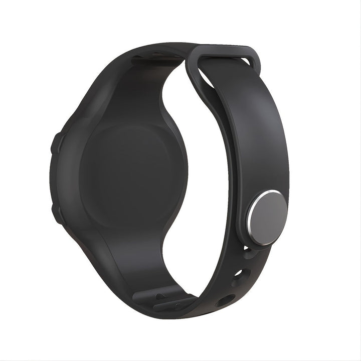 Barnklocka med stegräknare och vibrationslarm, silikonarmband