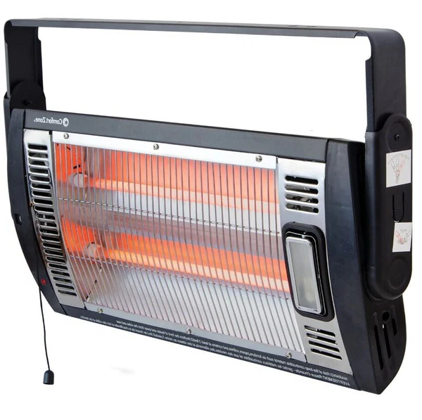 Infraröd terrassvärmare 1500 W för väggmontering