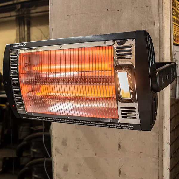 Infraröd terrassvärmare 1500 W för väggmontering