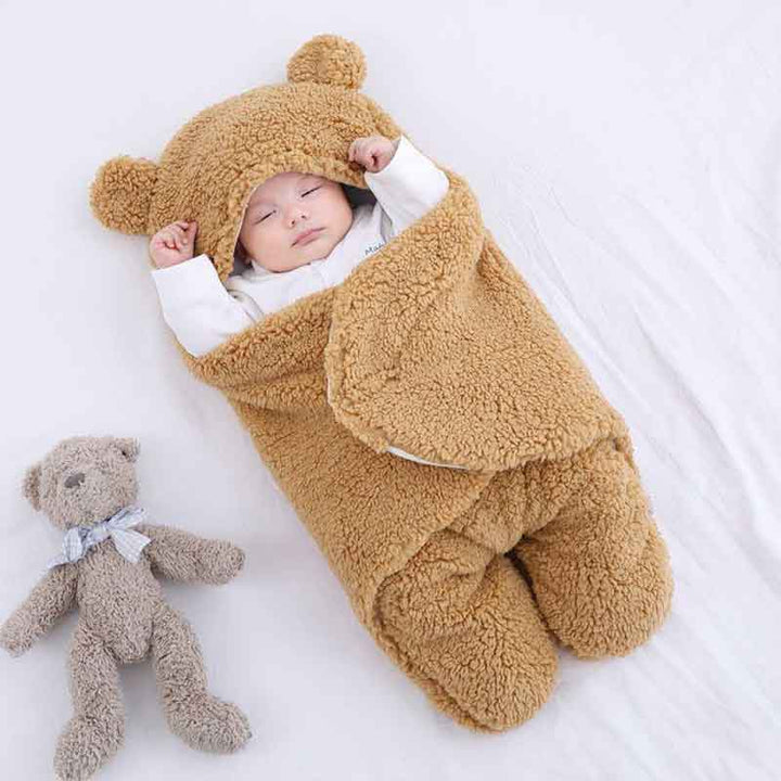 Mjuk sovsäck med omlott för bebis - CosyCub