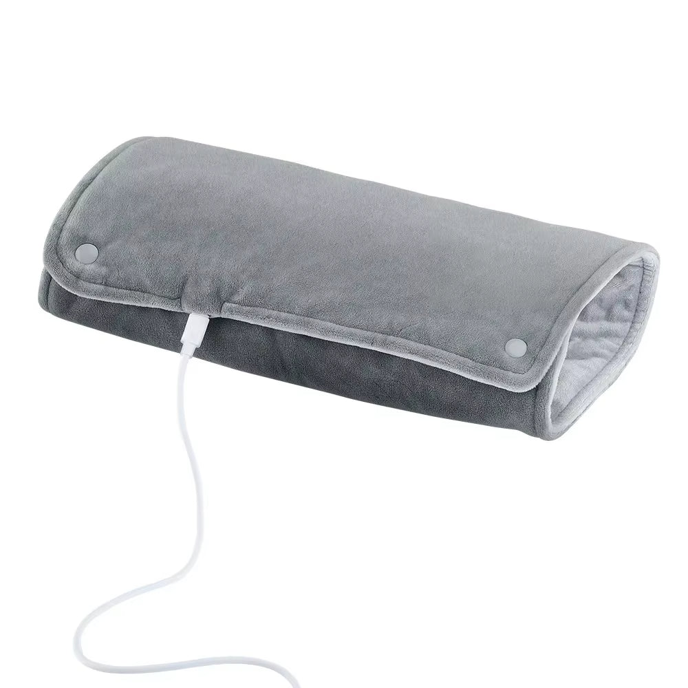 USB-värmekudde i mjuk mikroplysch, tvättbar