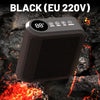 Eluttagsvärmare 800 W med termostat och timer