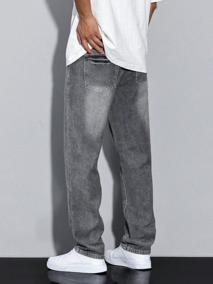 Jeans herr med rak passform – Straight fit denimbyxor