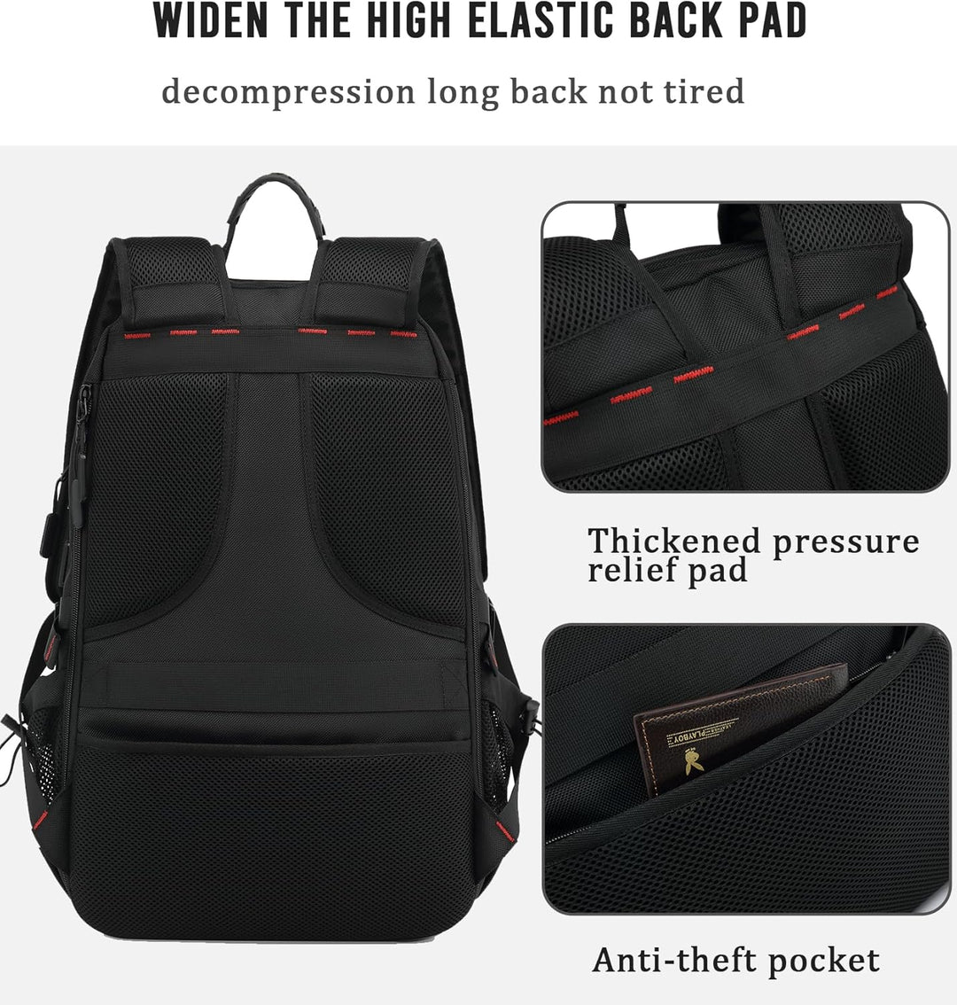 60 L vattentät resryggsäck för laptop med USB och skofack